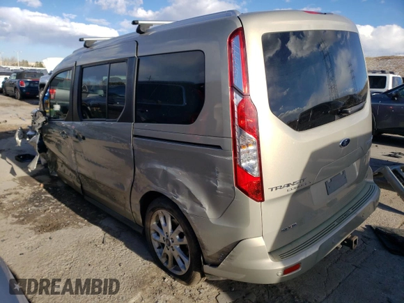 2015 Ford Transit Connect Wagon Titanium with VIN NM0GE9G7XF1180630, listed as a Copart auction lot 84739634 with 41,952 mi miles and Salvage Title. Bid and sale history available at carsss.com. Image 2.