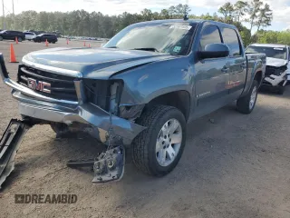 2007 GMC Sierra 1500 SLT z VIN 2GTEK133471587068, wystawiony jako Copart lot #52587505 z przebiegiem 203 989 mil mil oraz Szkoda całkowita • Salvage title. Historia ofert i sprzedaży dostępna na DreamBid. Obrazek 1.