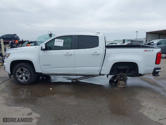 2019 Chevrolet Colorado 4WD Z71 with VIN 1GCGTDEN3K1317883, listed as a IAAI auction lot 41439010 with 34,306 mi miles. Bid and sale history available at carsss.com. Image 15.