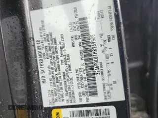 2017 Ford Fusion Hybrid SE with VIN 3FA6P0LU1HR269808, listed as a Copart auction lot 65921915 with 201,903 mi miles and Clean title. Bid and sale history available at DreamBid. Image 12.