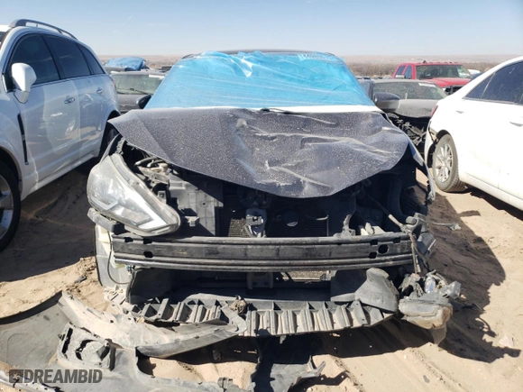 2017 Nissan Sentra SV with VIN 3N1AB7AP2HL663607, listed as a Copart auction lot 44980675 with 151,232 mi miles and Salvage Title. Bid and sale history available at carsss.com. Image 5.