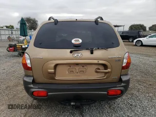 2004 Hyundai Santa Fe GLS with VIN KM8SC73E24U625249, listed as a Copart auction lot 76717254 with 173,092 mi miles and Salvage Title. Bid and sale history available at carsss.com. Image 6.