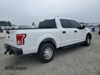 2017 Ford F-150 XL with VIN 1FTEW1EF1HKE26819, listed as a Copart auction lot 49218415 with 100,433 mi miles and Salvage Title. Bid and sale history available at carsss.com. Image 3.