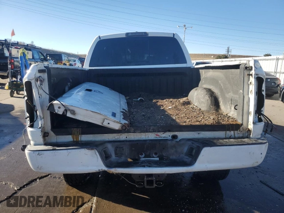 2008 Dodge Ram 3500 SXT with VIN 3D7MX39A68G175859, listed as a Copart auction lot 80986544 with 268,459 mi miles and Salvage Title. Bid and sale history available at carsss.com. Image 6.