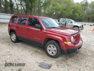 2017 Jeep Patriot Sport with VIN 1C4NJPBA9HD162084, listed as a Copart auction lot 51861695 with 43,228 mi miles and Salvage Title. Bid and sale history available at carsss.com. Image 4.