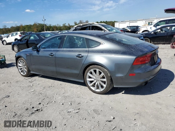 2015 Audi A7 3.0 Prestige with VIN WAU2GAFC0FN006160, listed as a Copart auction lot 72599223 with 88,753 mi miles and Salvage Title. Bid and sale history available at carsss.com. Image 2.