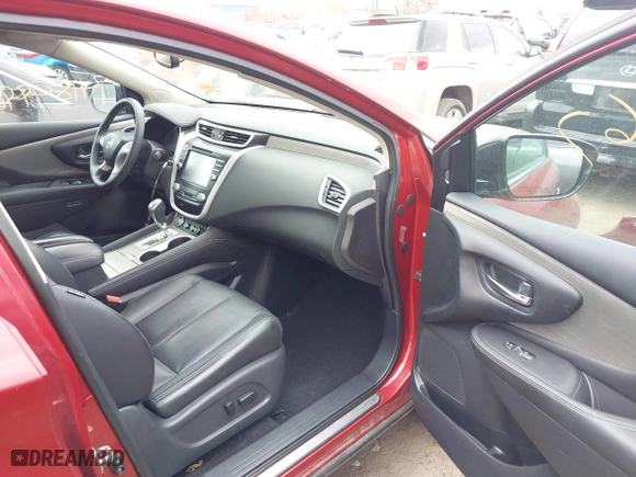 2015 Nissan Murano SL with VIN 5N1AZ2MH7FN244256, listed as a IAAI auction lot 41849967 with 85,930 mi miles. Bid and sale history available at carsss.com. Image 5.