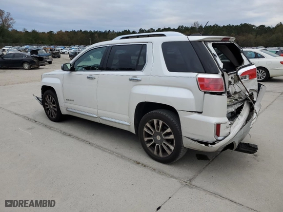 2017 GMC Terrain Denali with VIN 2GKFLVE30H6324848, listed as a Copart auction lot 82420864 with 106,091 mi miles and Salvage Title. Bid and sale history available at carsss.com. Image 2.