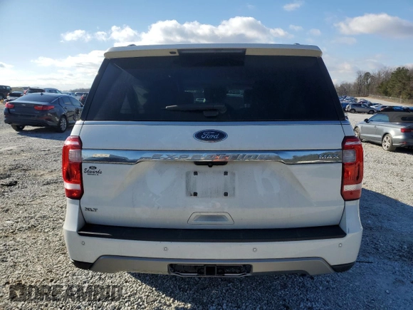 2021 Ford Expedition Max XLT with VIN 1FMJK1HT0MEA05206, listed as a Copart auction lot 46074705 with 81,745 mi miles and Salvage title. Bid and sale history available at DreamBid. Image 6.