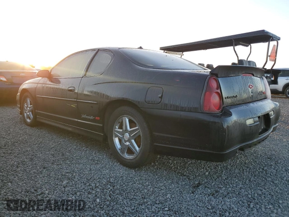 2004 Chevrolet Monte Carlo SS Supercharged with VIN 2G1WZ121949322717, listed as a Copart auction lot 76152964 with 85,427 mi miles and Salvage Title. Bid and sale history available at carsss.com. Image 2.