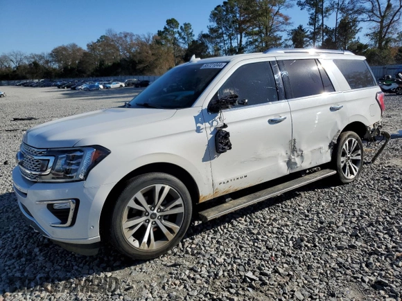 2020 Ford Expedition Platinum with VIN 1FMJU1MT5LEA97203, listed as a Copart auction lot 85721044 with 71,206 mi miles and Salvage Title. Bid and sale history available at carsss.com. Image 1.