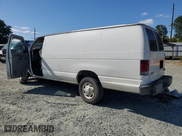 2008 Ford Econoline Cargo Commercial with VIN 1FTNS24L78DA23330, listed as a Copart auction lot 70420354 with Not Provided miles and Salvage Title. Bid and sale history available at DreamBid. Image 2.