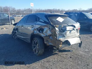 2019 Lexus RX with VIN 2T2BZMCA3KC207125, listed as a IAAI auction lot 41695417 with 1 mi miles. Bid and sale history available at carsss.com. Image 3.