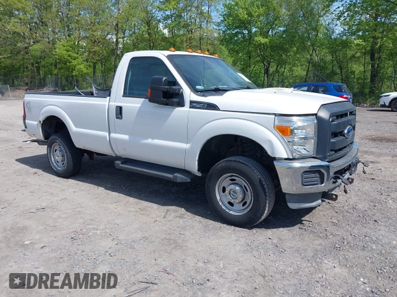 2014 Ford F-250 XL with VIN 1FTBF2B61EEA36052, listed as a IAAI auction lot 41936441 with 65,916 mi miles and . Bid and sale history available at DreamBid. Image 1.