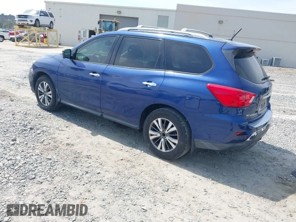 2017 Nissan Pathfinder S with VIN 5N1DR2MN4HC603631, listed as a IAAI auction lot 41901005 with 138,432 mi miles. Bid and sale history available at carsss.com. Image 3.