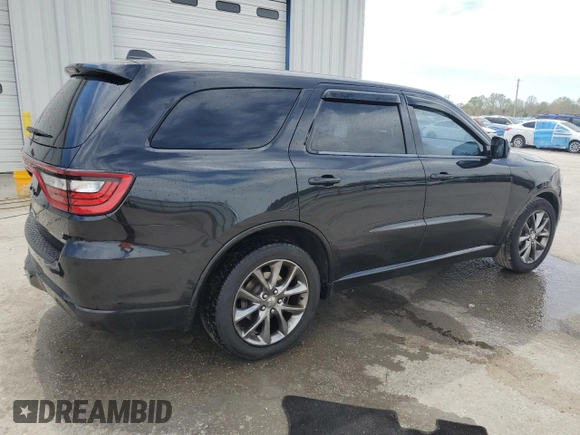 2014 Dodge Durango SXT with VIN 1C4RDHAG2EC360382, listed as a Copart auction lot 50209705 with 176,545 mi miles and Salvage Title. Bid and sale history available at carsss.com. Image 3.