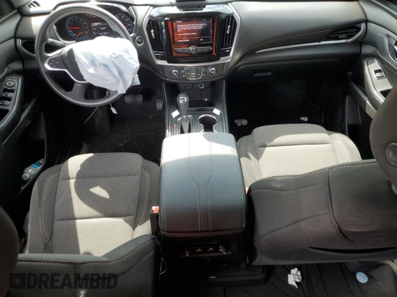 2020 Chevrolet Traverse LS with VIN 1GNERFKW4LJ128179, listed as a Copart auction lot 67110854 with 104,919 mi miles and Salvage Title. Bid and sale history available at carsss.com. Image 8.