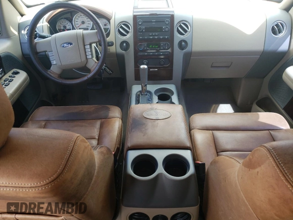 2005 Ford F-150 XLT with VIN 1FTPW14565KE88861, listed as a Copart auction lot 65607655 with 79,339 mi miles and Salvage title. Bid and sale history available at DreamBid. Image 8.
