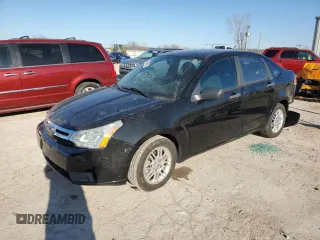 2010 Ford Focus SE with VIN 1FAHP3FN3AW279614, listed as a Copart auction lot 48489825 with 138,108 mi miles and Salvage Title. Bid and sale history available at carsss.com. Image 1.