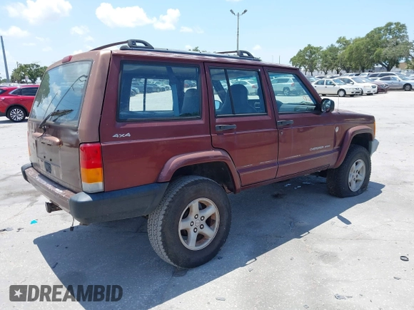 2000 Jeep Cherokee z VIN 1J4FF48S7YL129654, wystawiony jako IAAI lot #42201026 z przebiegiem 272 922 mil mil oraz . Historia ofert i sprzedaży dostępna na DreamBid. Obrazek 4.