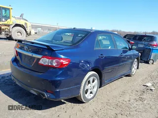 2011 Toyota Corolla L with VIN 2T1BU4EE2BC543528, listed as a IAAI auction lot 41661976 with 118,547 mi miles. Bid and sale history available at carsss.com. Image 4.