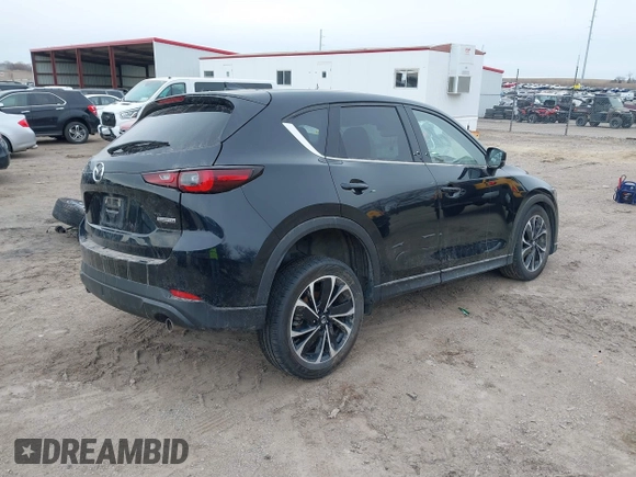2023 Mazda CX-5 S Premium with VIN JM3KFBDM2P0221973, listed as a IAAI auction lot 41853756 with Not Provided miles and . Bid and sale history available at DreamBid. Image 4.