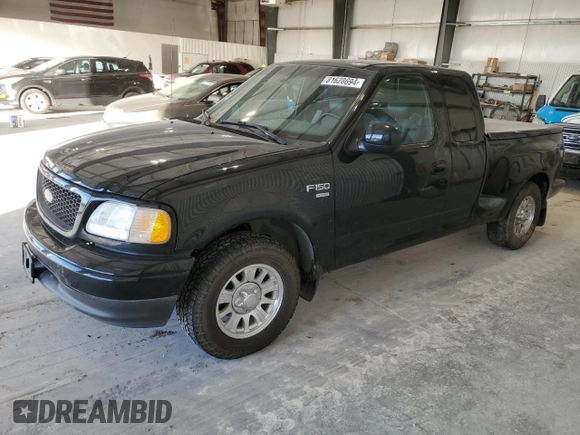2002 Ford F-150 XL with VIN 2FTRX07W72CA71544, listed as a Copart auction lot 81628694 with 313,663 mi miles and Salvage title. Bid and sale history available at DreamBid. Image 1.