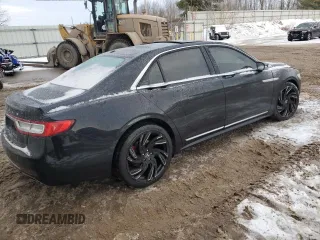 2017 Lincoln Continental Reserve with VIN 1LN6L9NP0H5623821, listed as a Copart auction lot 87847225 with 139,219 mi miles and Salvage Title. Bid and sale history available at DreamBid. Image 3.