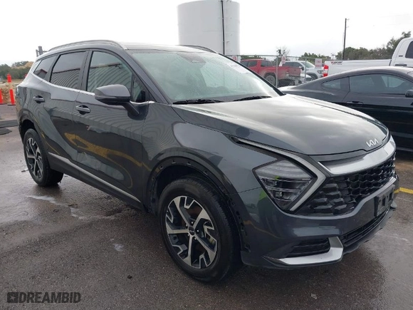 2024 Kia Sportage EX with VIN 5XYK3CDF2RG159304, listed as a IAAI auction lot 41108751 with 34,782 mi miles. Bid and sale history available at carsss.com. Image 1.