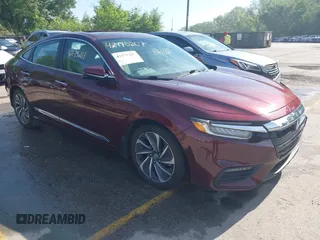 2020 Honda Insight Touring with VIN 19XZE4F95LE011531, listed as a IAAI auction lot 42175207 with 59,210 mi miles and . Bid and sale history available at DreamBid. Image 1.