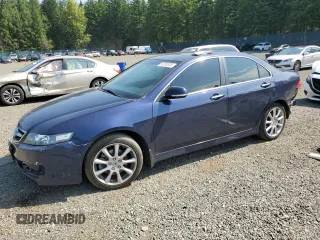 2008 Acura TSX Nav with VIN JH4CL96948C014975, listed as a Copart auction lot 61224325 with 140,429 mi miles and Salvage title. Bid and sale history available at DreamBid. Image 1.