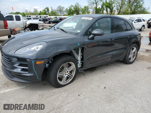 2020 Porsche Macan with VIN WP1AA2A56LLB11600, listed as a Copart auction lot 53919095 with 25,275 mi miles and Salvage title. Bid and sale history available at DreamBid. Image 1.