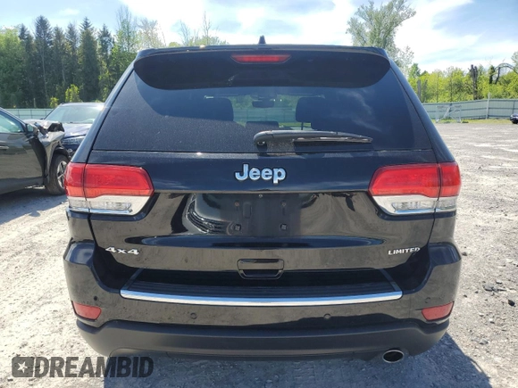 2019 Jeep Grand Cherokee Limited with VIN 1C4RJFBG5KC552404, listed as a Copart auction lot 56889475 with 86,224 mi miles and Salvage title. Bid and sale history available at DreamBid. Image 6.