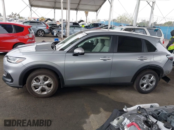 2024 Honda HR-V LX with VIN 3CZRZ1H3XRM736546, listed as a IAAI auction lot 41761550 with 12,043 mi miles. Bid and sale history available at carsss.com. Image 14.