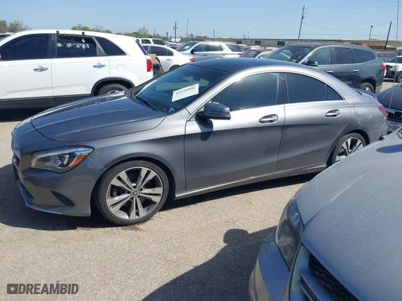 2019 Mercedes-Benz CLA with VIN WDDSJ4EB0KN768581, listed as a IAAI auction lot 41856086 with 41,864 mi miles. Bid and sale history available at carsss.com. Image 14.
