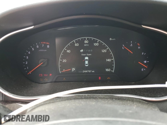 2014 Kia Cadenza Premium z VIN KNALN4D71E5121043, wystawiony jako Copart lot #59667395 z przebiegiem 244 797 mil mil oraz Czysty tytuł • Clean title. Historia ofert i sprzedaży dostępna na DreamBid. Obrazek 9.