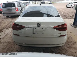 2017 Volkswagen Passat 1.8T SE with VIN 1VWBT7A3XHC016960, listed as a Copart auction lot 53102755 with 133,379 mi miles and Salvage Title. Bid and sale history available at carsss.com. Image 6.