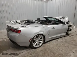 2017 Chevrolet Camaro 2LT with VIN 1G1FD3DS5H0100014, listed as a Copart auction lot 84487054 with 0 mi miles and Clean Title. Bid and sale history available at carsss.com. Image 3.
