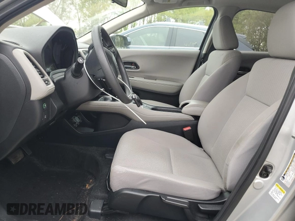 2016 Honda HR-V EX with VIN 3CZRU6H50GM765693, listed as a Copart auction lot 51143835 with 59,060 mi miles and Salvage Title. Bid and sale history available at DreamBid. Image 7.