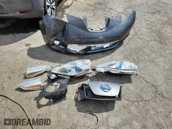 2017 Nissan LEAF SV with VIN 1N4BZ0CP1HC302162, listed as a Copart auction lot 62365315 with 60,281 mi miles and Salvage title. Bid and sale history available at DreamBid. Image 12.