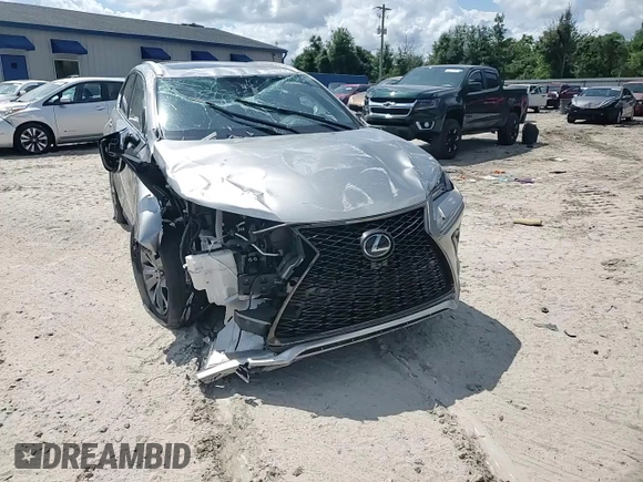 2020 Lexus NX 300 F Sport with VIN JTJSARBZ7L2162400, listed as a Copart auction lot 62706025 with 49,303 mi miles and Non repairable. Bid and sale history available at DreamBid. Image 14.