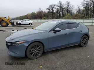 2022 Mazda 3 Premium with VIN JM1BPAML0N1502538, listed as a Copart auction lot 55791015 with 29,896 mi miles and Salvage title. Bid and sale history available at DreamBid. Image 1.