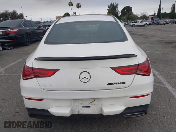 2022 Mercedes-Benz CLA with VIN W1K5J4GB8NN313749, listed as a IAAI auction lot 41869872 with 46,684 mi miles. Bid and sale history available at carsss.com. Image 16.