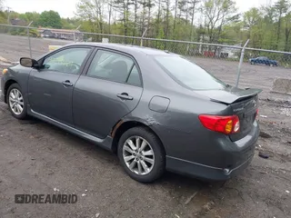 2009 Toyota Corolla with VIN 2T1BU40E29C156642, listed as a IAAI auction lot 42214601 with 255,813 mi miles. Bid and sale history available at carsss.com. Image 3.