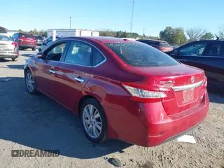 2013 Nissan Sentra SV with VIN 3N1AB7AP8DL625812, listed as a IAAI auction lot 40632556 with 153,114 mi miles. Bid and sale history available at carsss.com. Image 3.