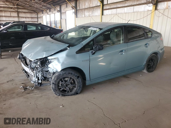 2012 Toyota Prius One z VIN JTDKN3DU4C1614637, wystawiony jako Copart lot #55791125 z przebiegiem Nie podano mil oraz Szkoda całkowita • Salvage title. Historia ofert i sprzedaży dostępna na DreamBid. Obrazek 1.