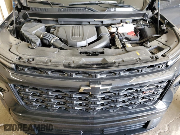 2024 Chevrolet Traverse FWD RS с VIN 1GNERLKS7RJ232783, выставлен на аукционе Copart как лот 55568235 с пробегом 8 594 миль миль и Списание • Salvage title. История ставок и продаж доступна на DreamBid. Изображение 12.
