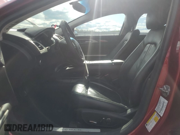 2014 Lincoln MKZ Hybrid with VIN 3LN6L2LU3ER808471, listed as a Copart auction lot 53351875 with 252,880 mi miles and Salvage Title. Bid and sale history available at DreamBid. Image 7.