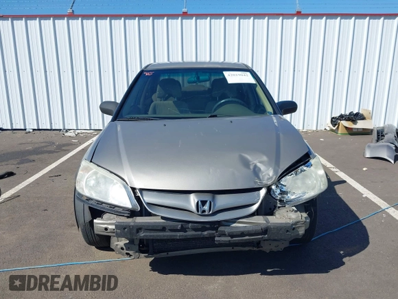 2004 Honda Civic LX with VIN 2HGES16514H531364, listed as a IAAI auction lot 42019042 with 185,481 mi miles and . Bid and sale history available at DreamBid. Image 12.