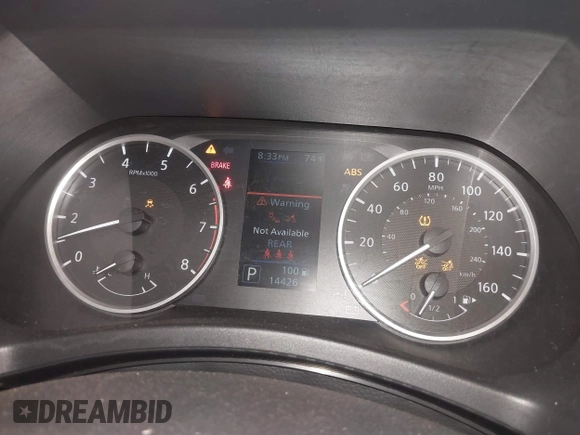 2024 Nissan Sentra S with VIN 3N1AB8BV6RY299487, listed as a IAAI auction lot 41812172 with 14,426 mi miles. Bid and sale history available at carsss.com. Image 7.